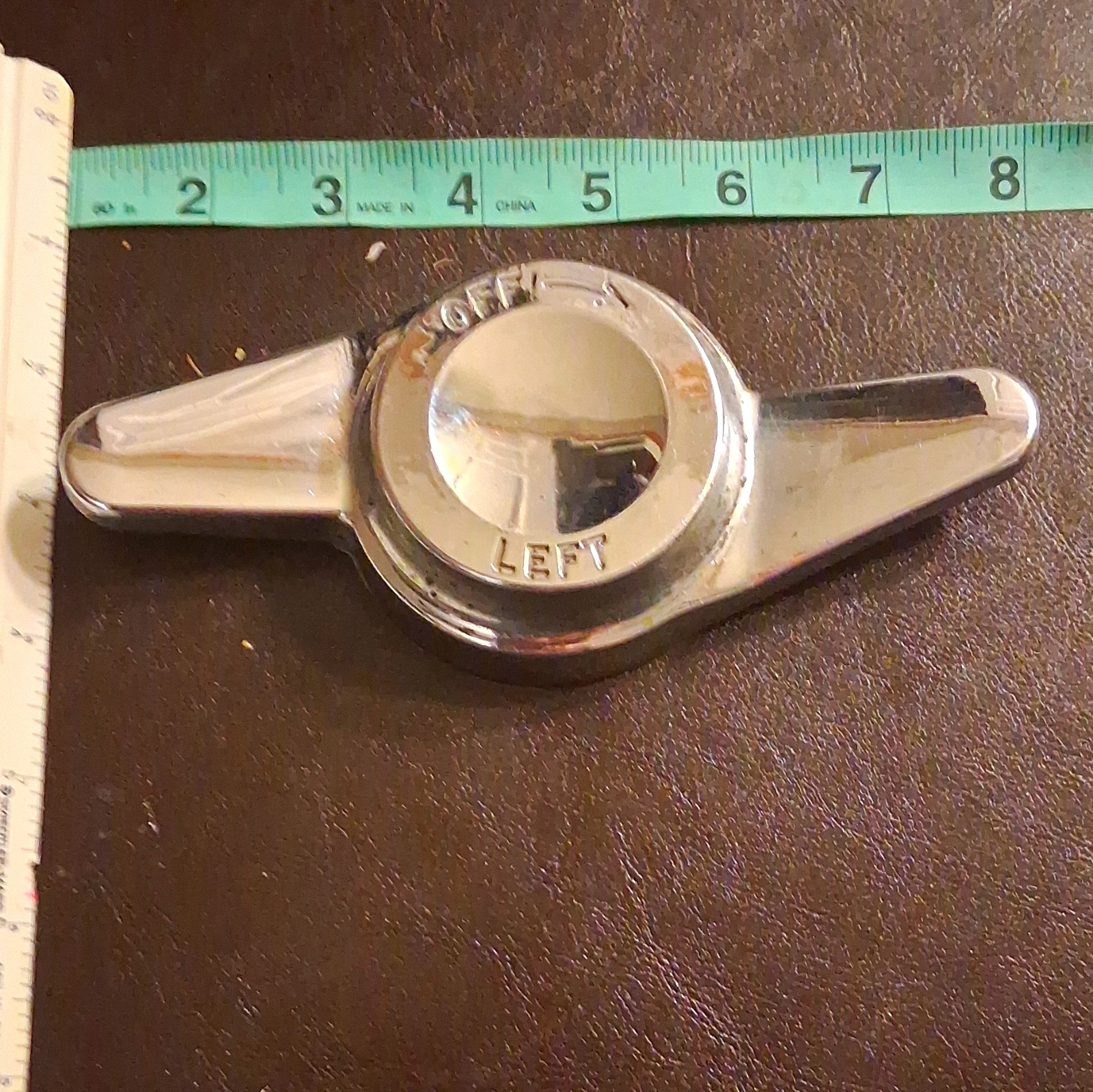 Vintage Chrome 1956-62 Corvette/impala SS Oem Chevrolet Spinner Center Cap....4 Vintage Chrome 1956-62 Corvette/impala SS Oem Chevrolet Spinner Center Cap....4