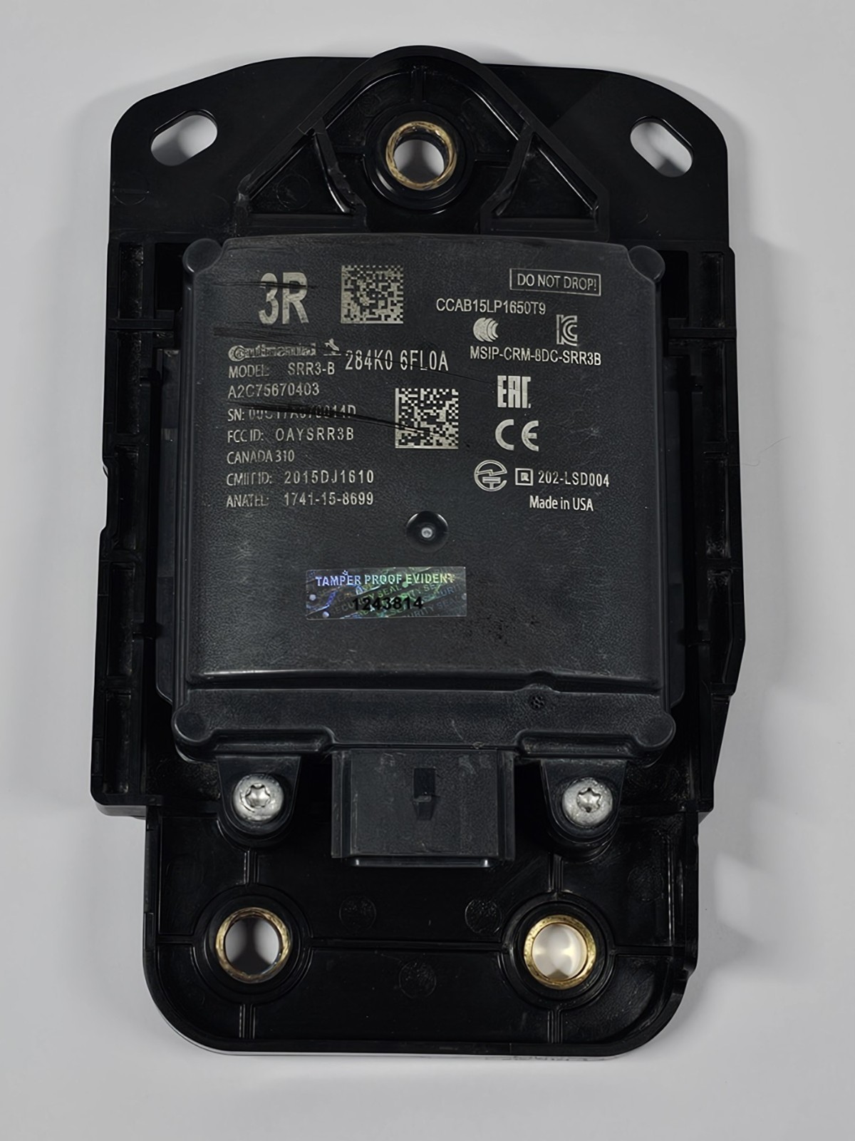 INTACT 2017-2020 Nissan Rogue Right Passenger Blindspot Sensor OEM 284K0-6FL0A INTACT 2017-2020 Nissan Rogue Right Passenger Blindspot Sensor OEM 284K0-6FL0A