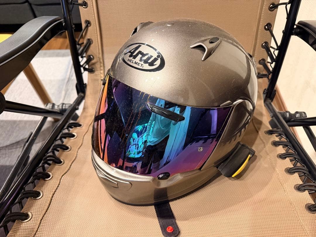 Arai QUANTUM-J Full Face Helmet Size M with Daytona DT-E1 Intercom Boxed