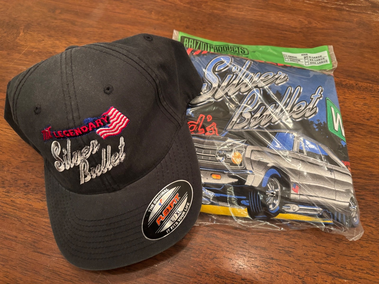 Legendary Silver Bullet XL Shirt & Hat Combo. Brand New. 1967 Plymouth GTX Legendary Silver Bullet XL Shirt & Hat Combo. Brand New. 1967 Plymouth GTX