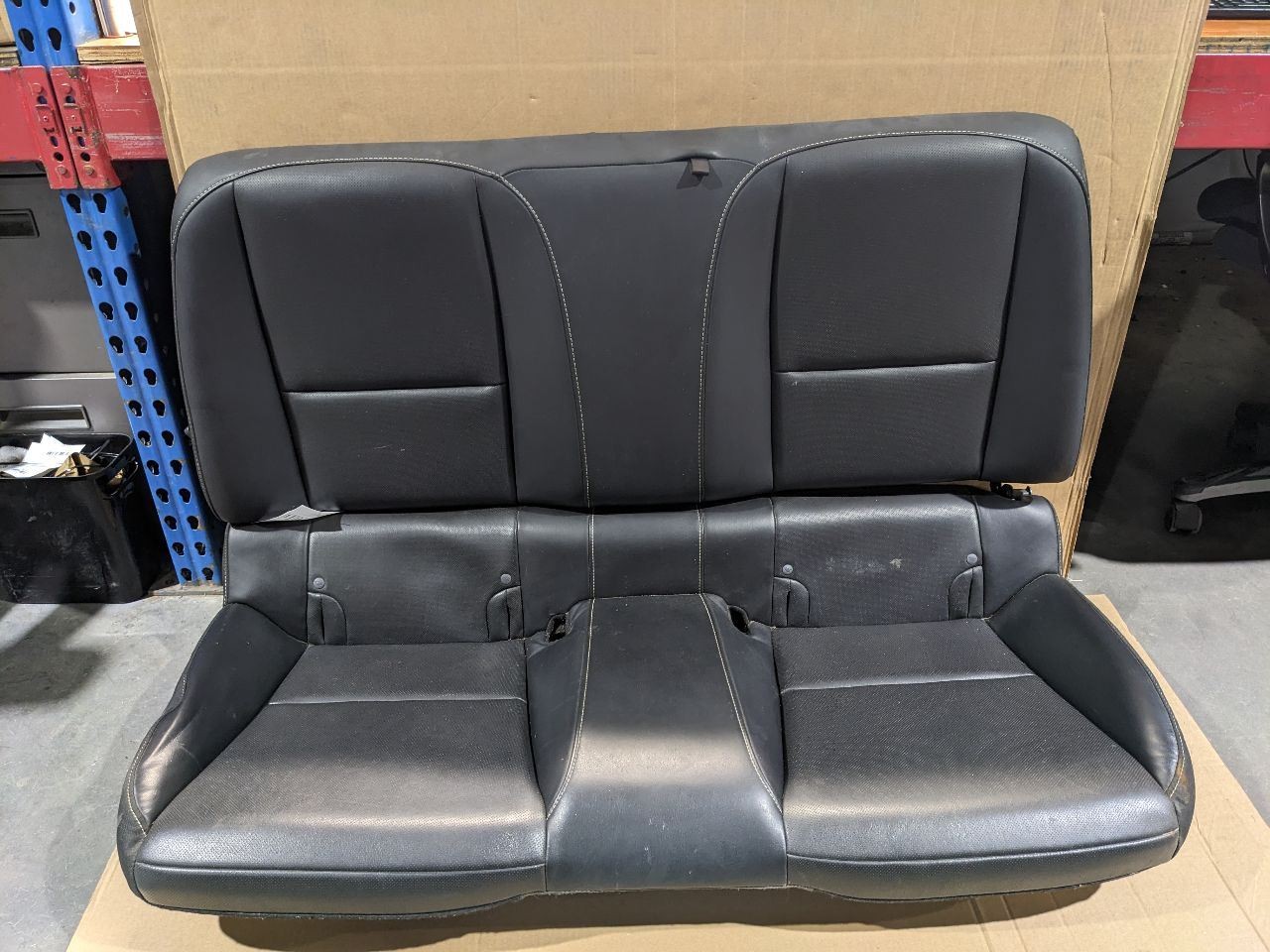 2010-2015 Chevrolet Camaro SS Coupe OEM Rear Seat Black Leather  1206024