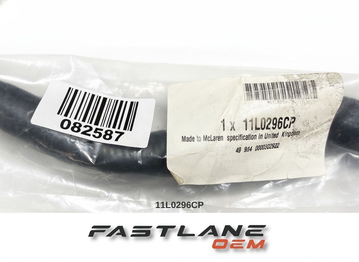 2012-2014 McLaren 650S 625C Hose Low Temperature Radiator RH 11L0296CP OEM