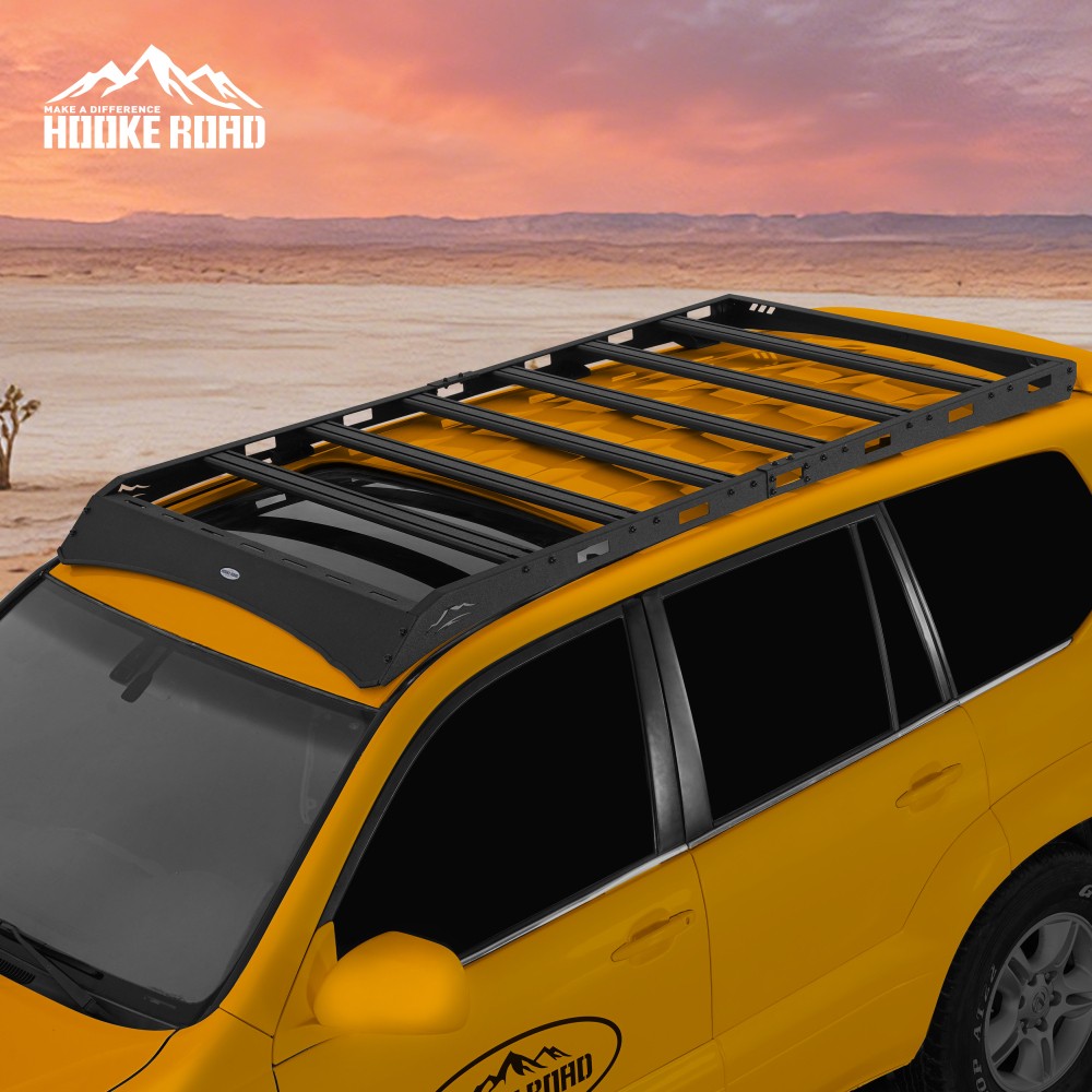 Fit Lexus GX470 2003-2009 Roof Rack Cargo Luggage Carrier Gutter Mount Basket Fit Lexus GX470 2003-2009 Roof Rack Cargo Luggage Carrier Gutter Mount Basket