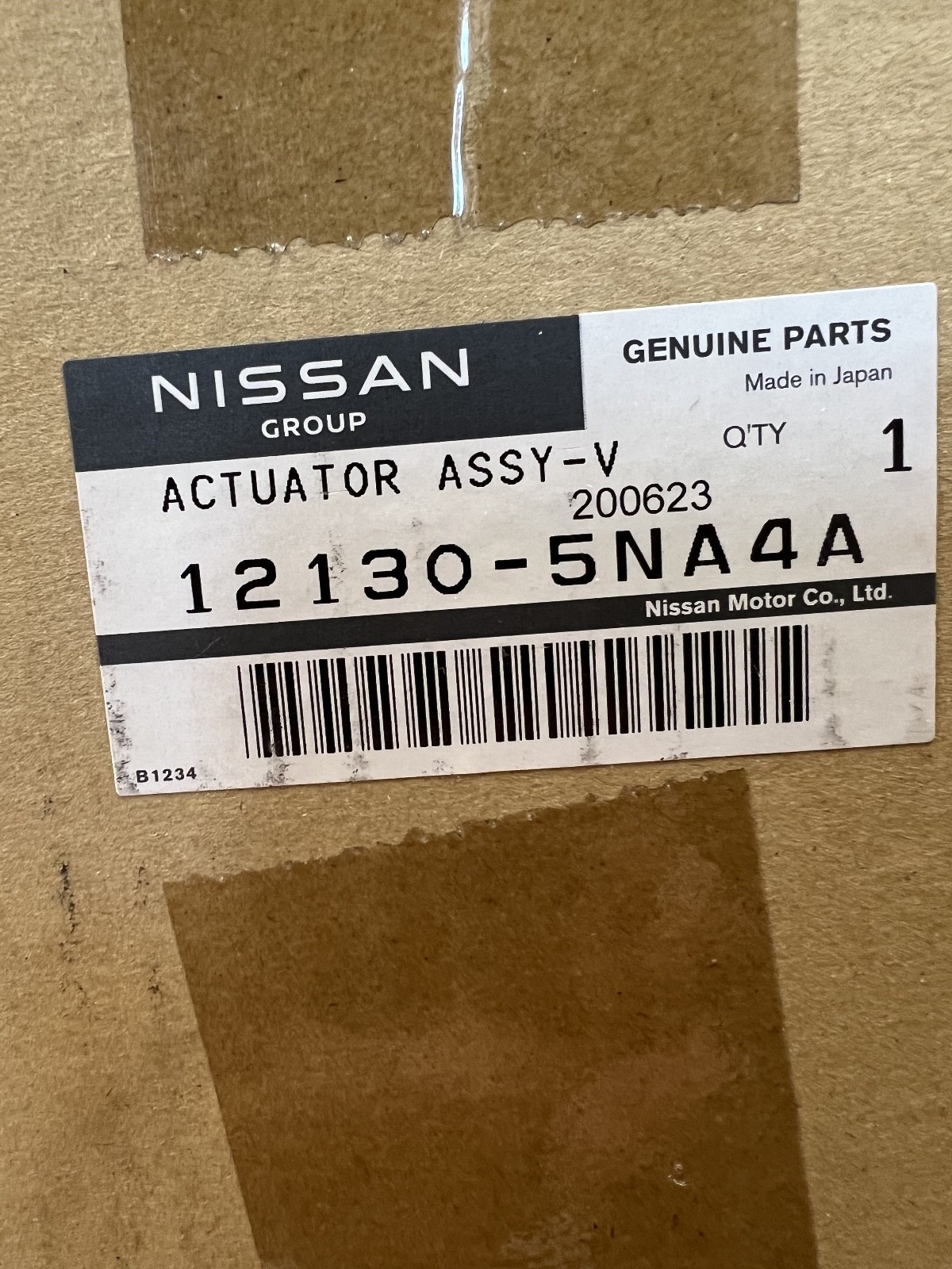 Genuine Nissan Infiniti VCR Actuator Assembly 12130-5NA4A BRAND NEW