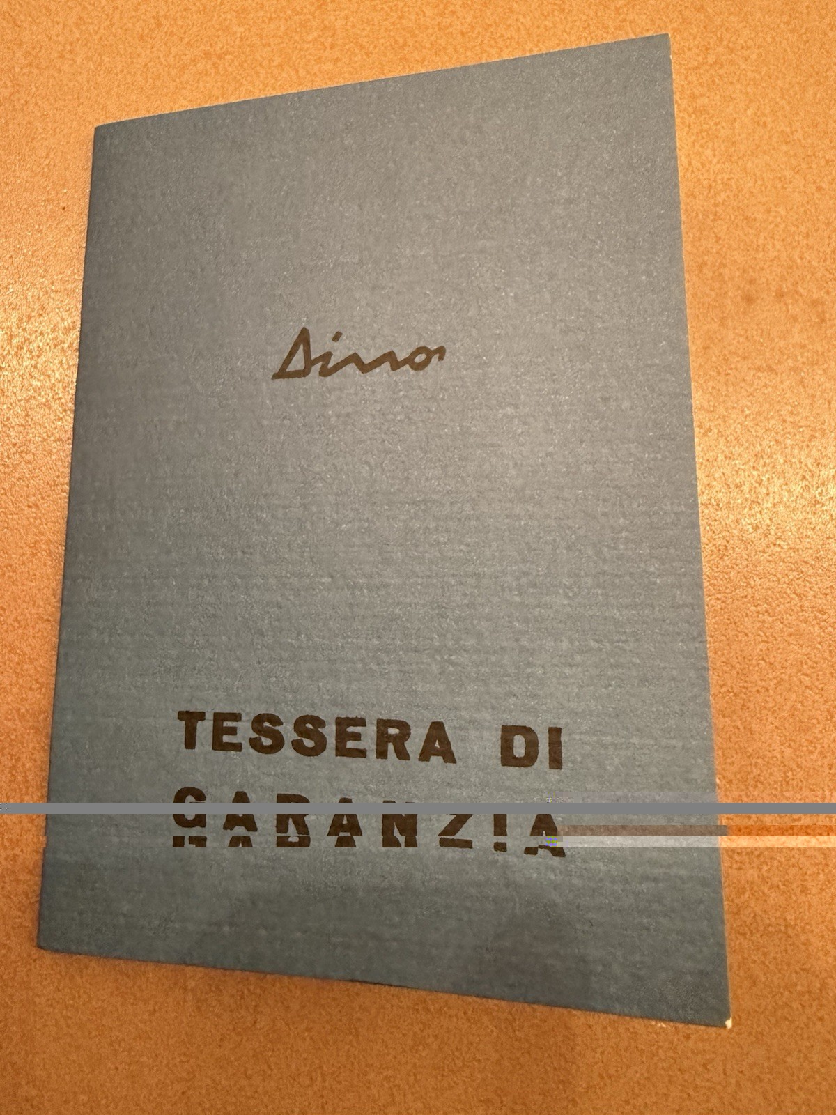 Ferrari 246 GT GTS Dino Warranty Card Book Italian Tessera Di Garanzia New