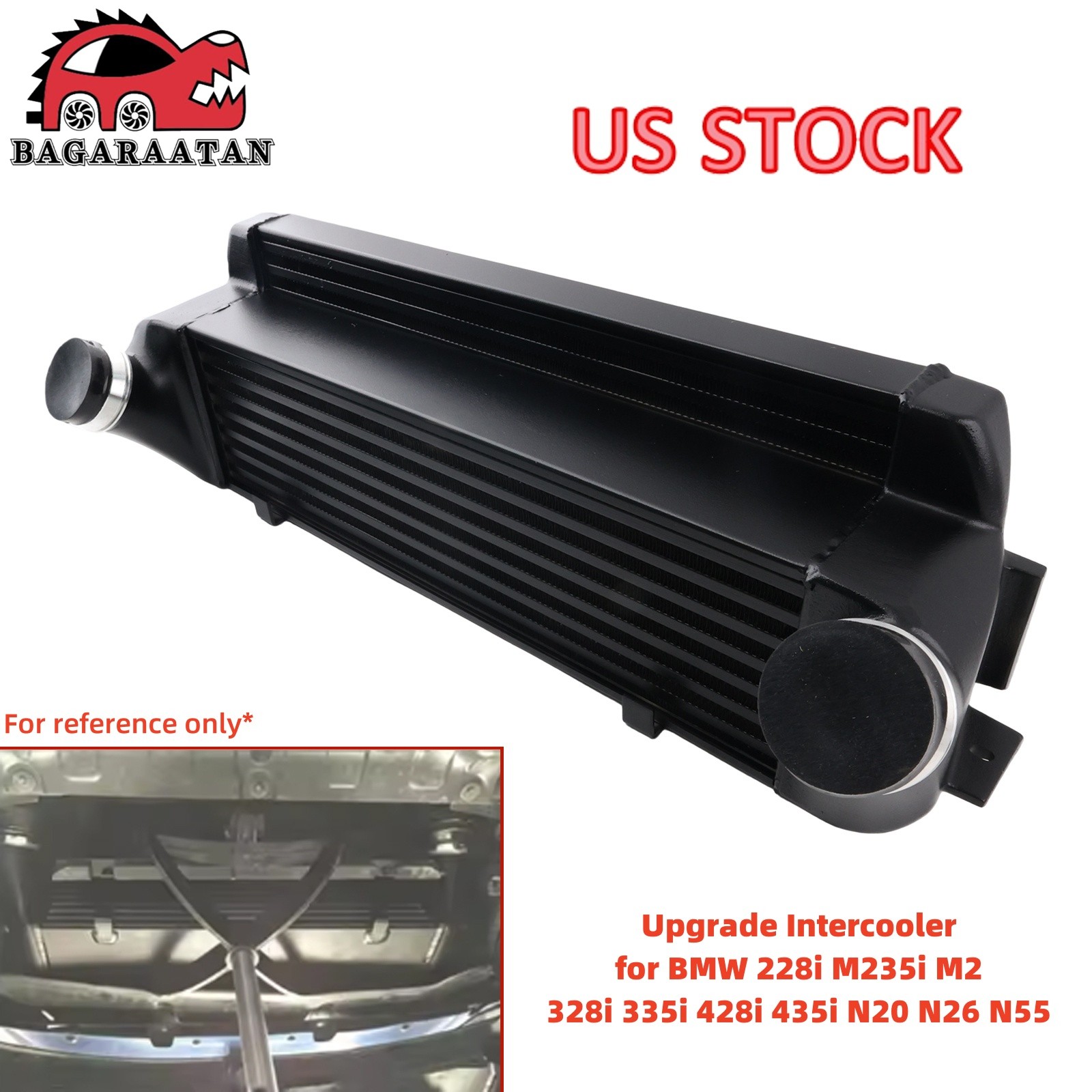 Upgrade Intercooler for BMW 12-18 228i M235i M2 328i 335i 428i 435i N20 N26 N55