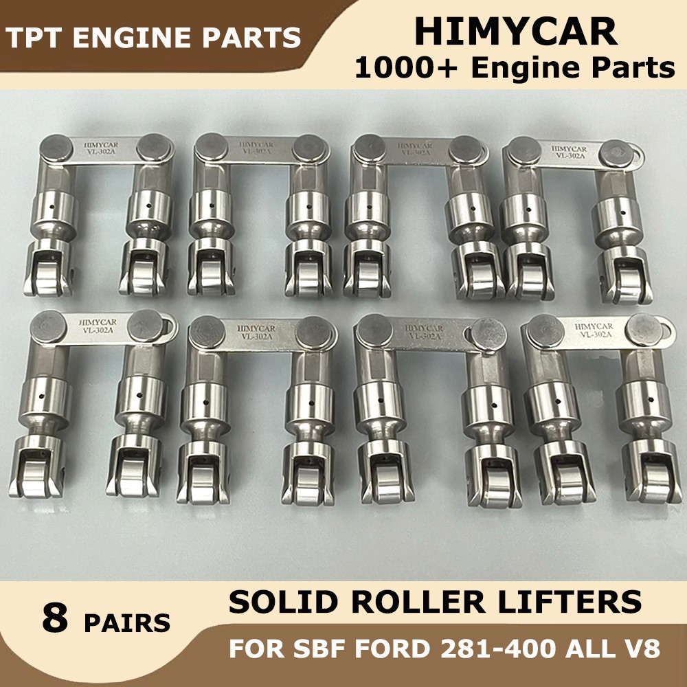 PRO RACING SOLID ROLLER LIFTERS FOR SBF FORD 221/255/260/289/302/351/400 ALL V8 PRO RACING SOLID ROLLER LIFTERS FOR SBF FORD 221/255/260/289/302/351/400 ALL V8