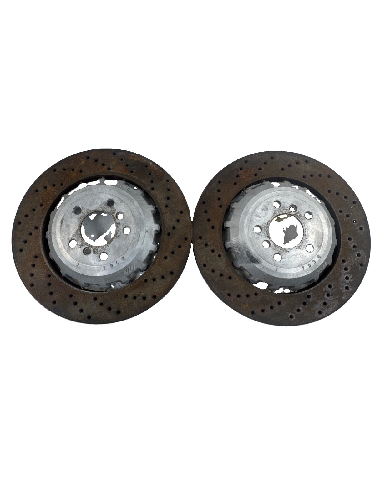 ✅ 2018-2023 BMW F90 M5 Front Brake Rotor Disc Set OEM 34117991101