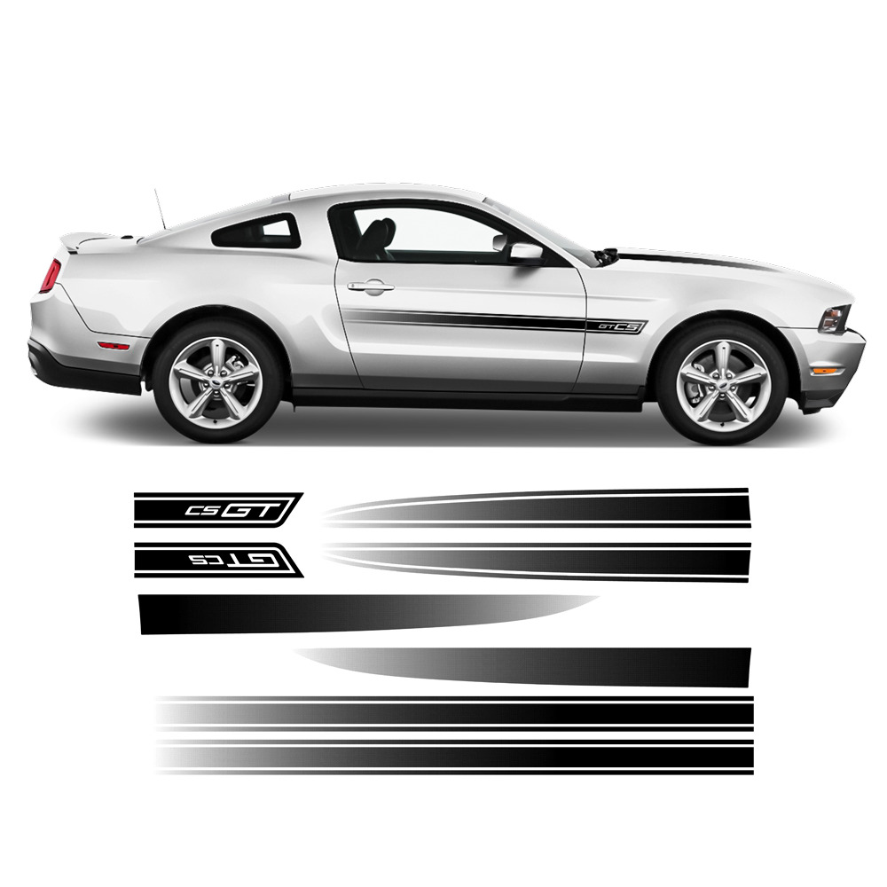 California Special GT/CS Faded Stripes, for Ford Mustang 2011 2012