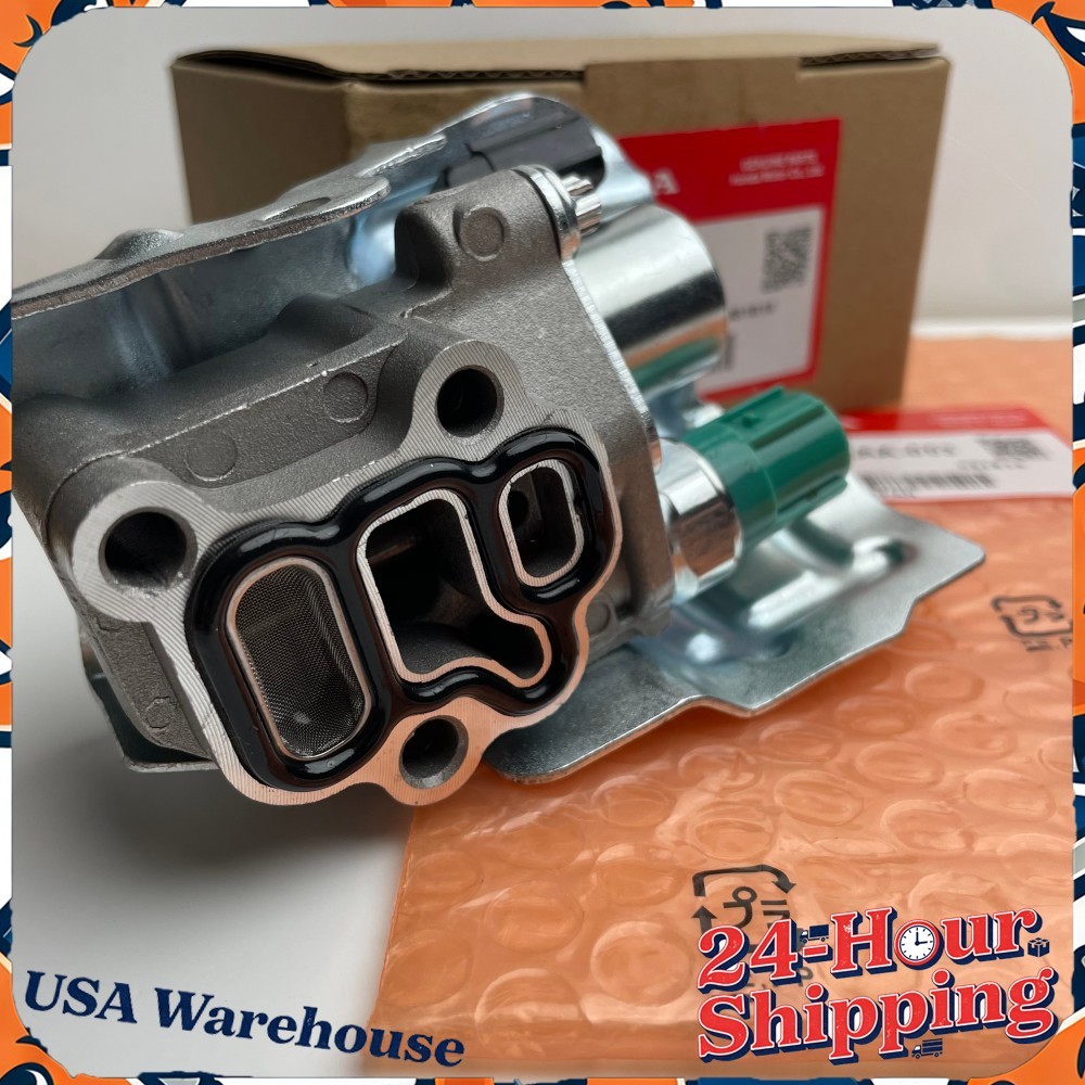 OE ENUINE VTEC Solenoid Spool Valve w/Gasket NIB 15810-RAA-A03 For Honda Acura