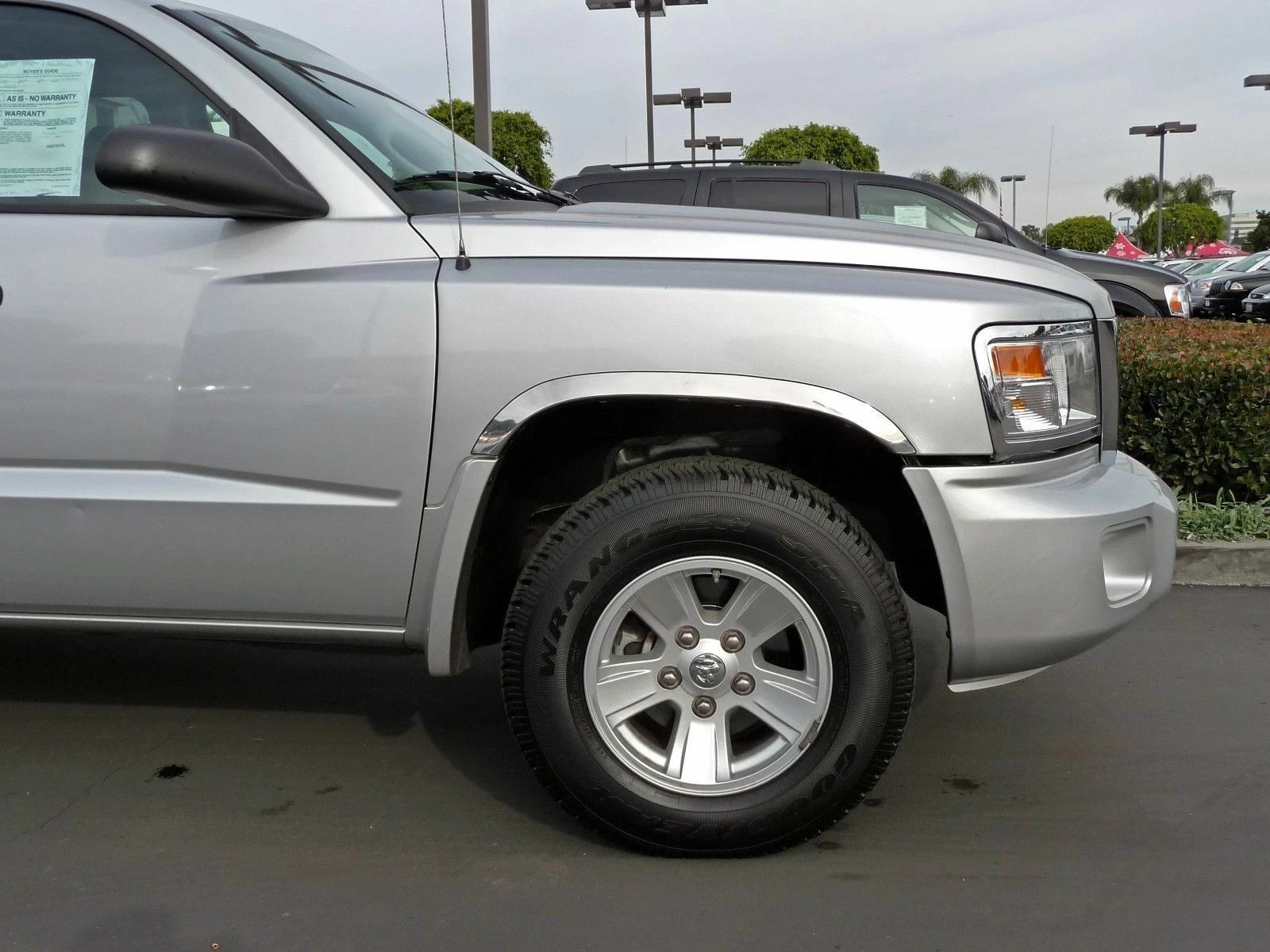 Fits:1997-2004 Dodge Dakota Stainless Fender Trim Well Wheel Arch Lip 4Pc 2 Fits:1997-2004 Dodge Dakota Stainless Fender Trim Well Wheel Arch Lip 4Pc 2
