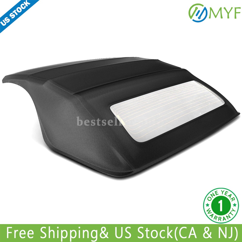 Convertible w/Glass Window Black Convertible Soft Top for Ford Mustang 2005-2014