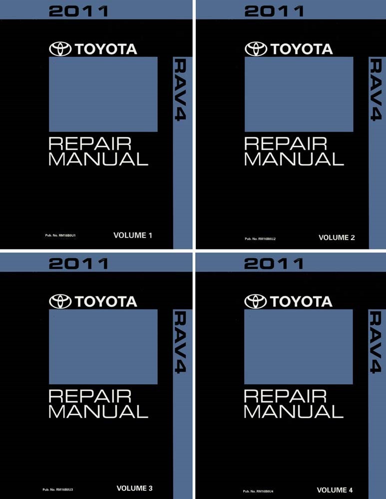 2011 Toyota Rav4 Factory Shop Service Manual 2011 Toyota Rav4 Factory Shop Service Manual