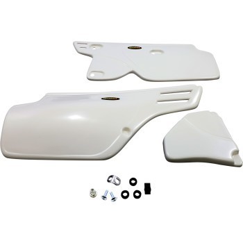 Maier Side Panels Covers White for Honda 86-95 XR 250R 86-87 XR 600R 85 XR 350R Maier Side Panels Covers White for Honda 86-95 XR 250R 86-87 XR 600R 85 XR 350R