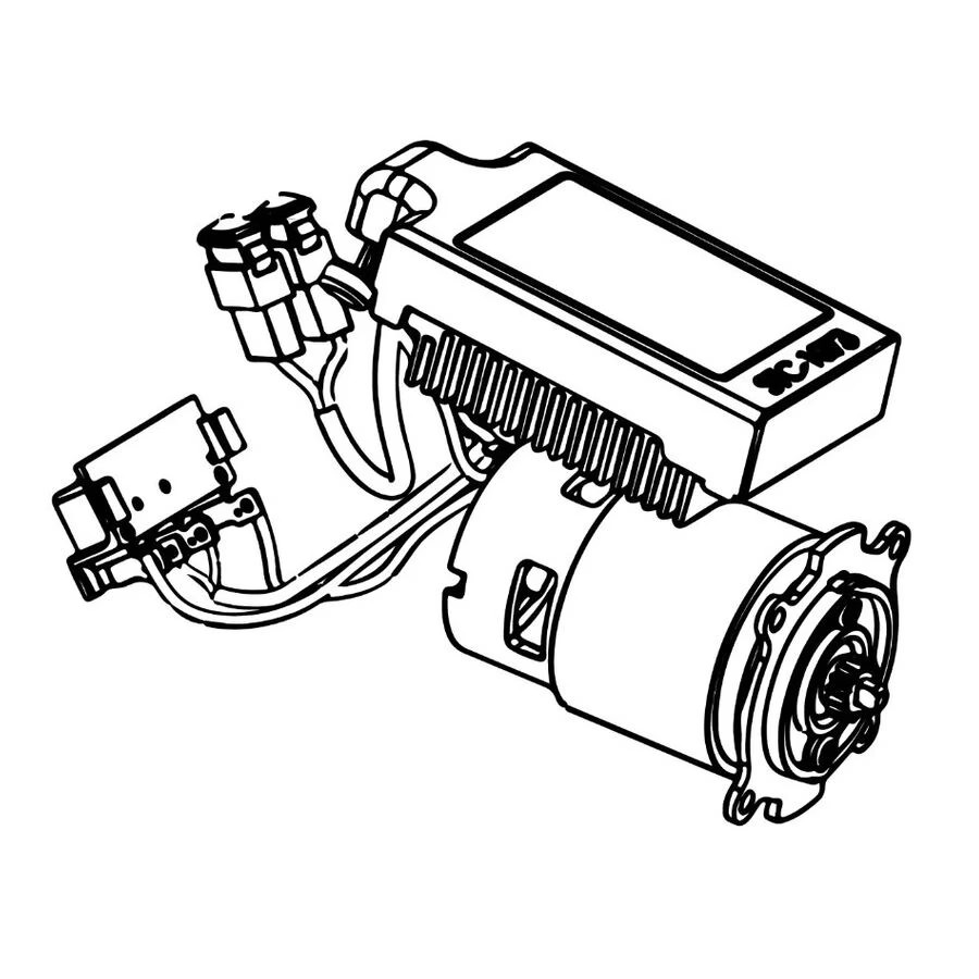 STACYC Replacement ESC And Motor Combo - 12eDrive 212016