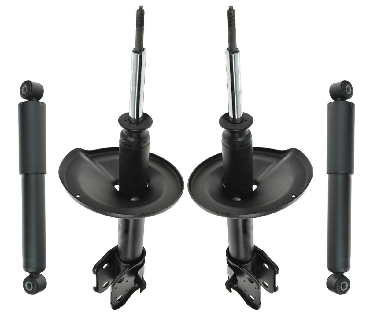 TRQ Front and Rear Shock & Strut Kit Shock Absorber Strut Assembly Compatible wi