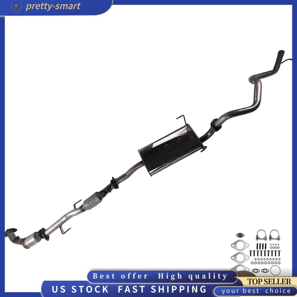 Complete Rear Exhaust Muffler Assembly For 01-02 Toyota 4Runner All Trims 3.4 V6