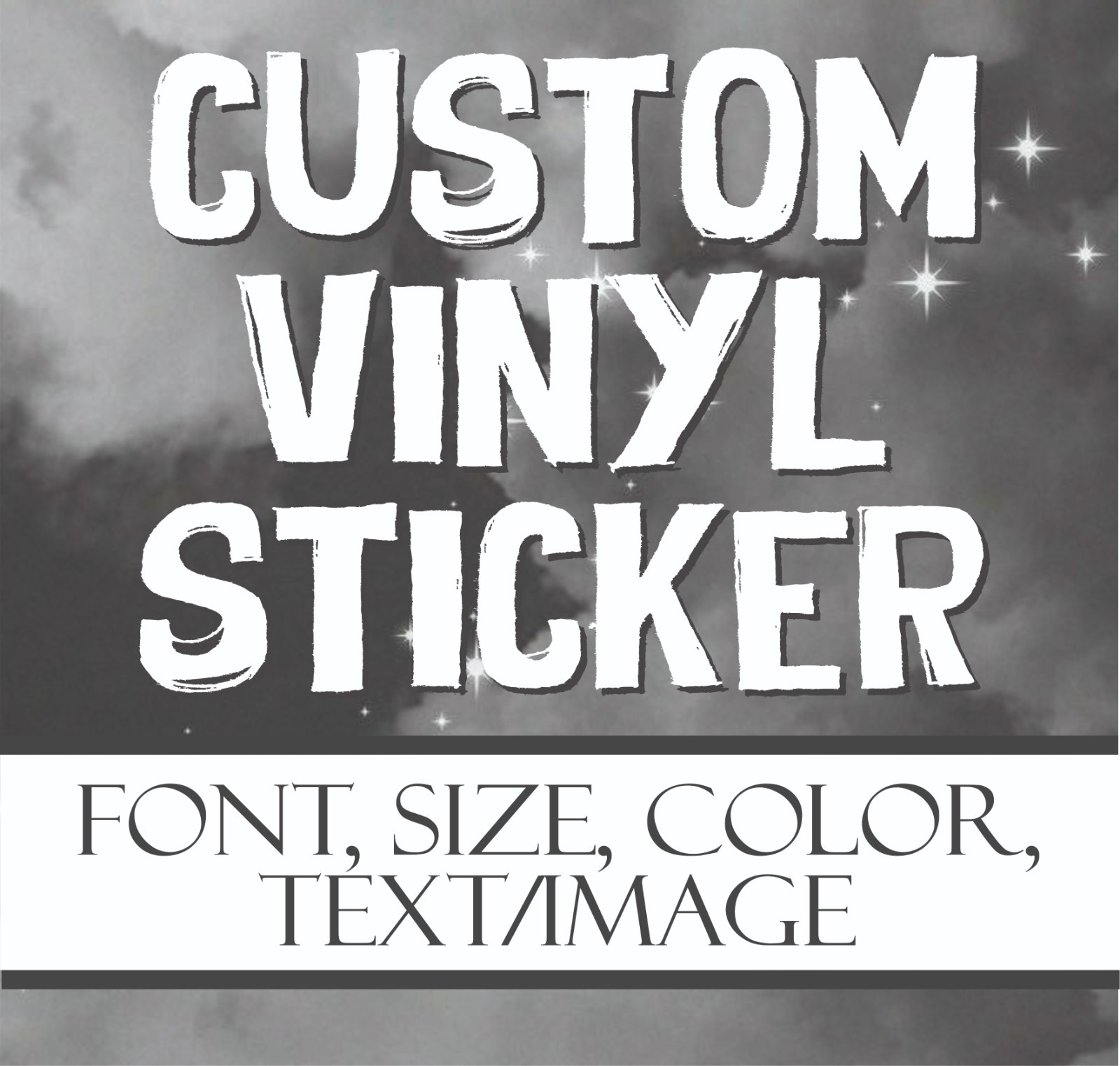 Custom Vinyl Sticker Vinyl Decal Sticker for Cars/Windows/Cups