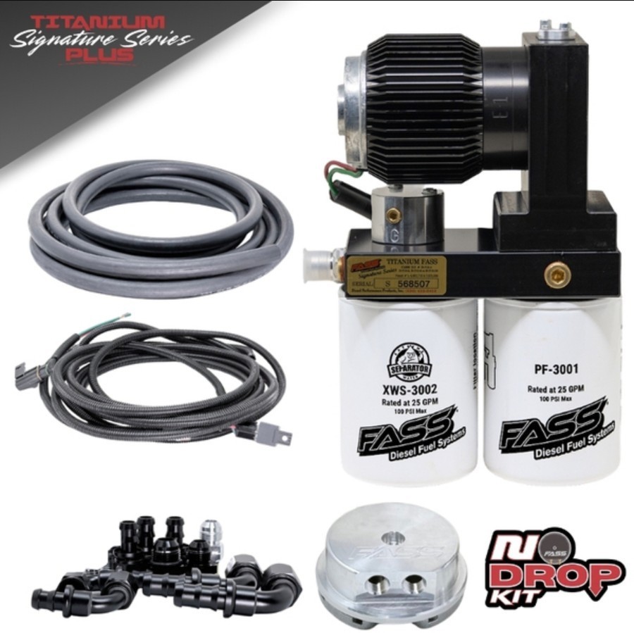 FASS No-Drop Titanium Signature Series PLUS 165GPH Lift Pump 05-18 NDTSPD07165G