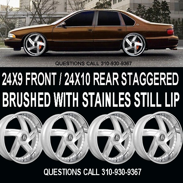 ARTIS WHEELS RIMS 24