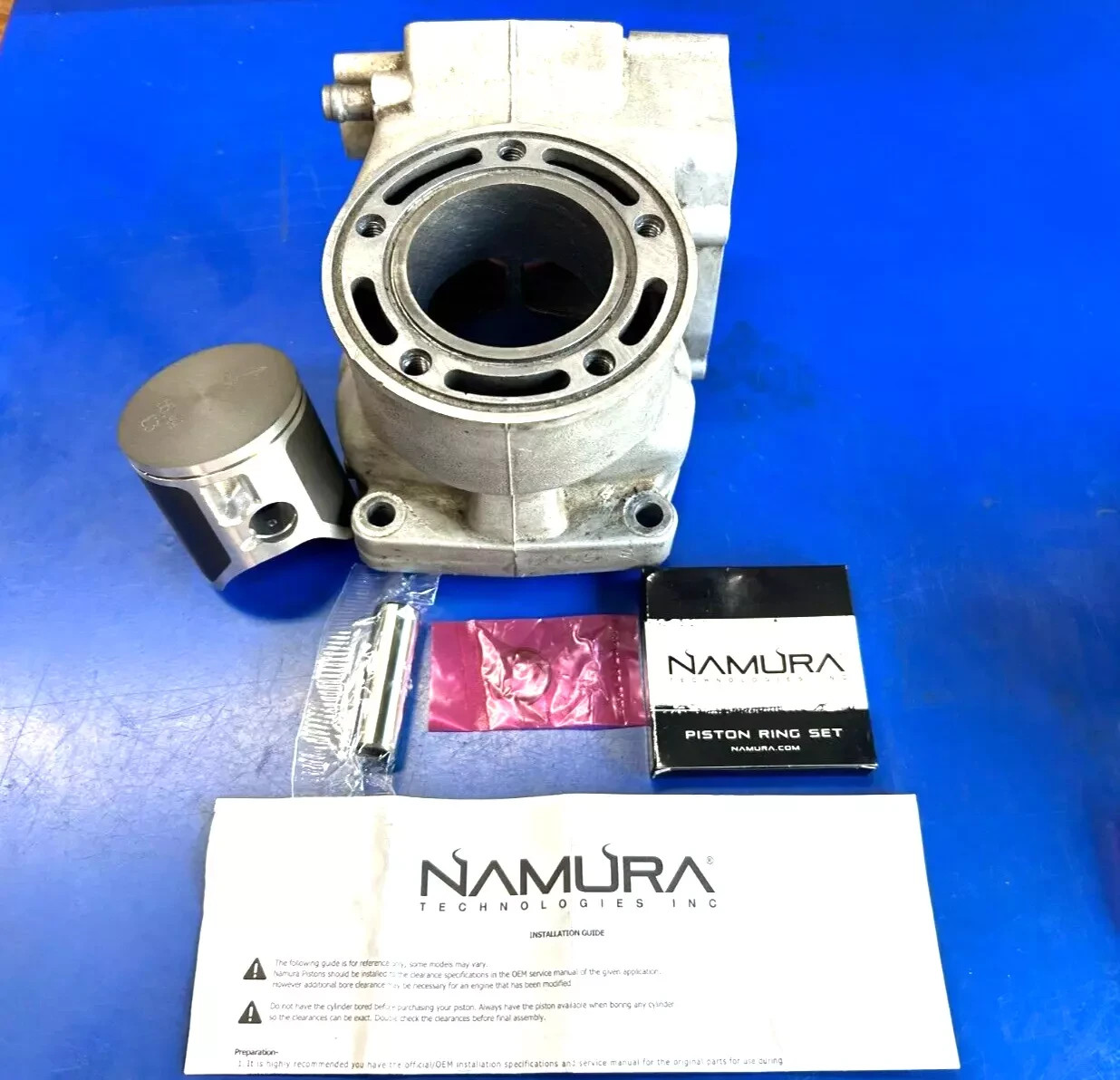 Suzuki RM125 Cylinder Piston Engine Top End Kit New Bore READ DESCRIPTION RM 125 Suzuki RM125 Cylinder Piston Engine Top End Kit New Bore READ DESCRIPTION RM 125