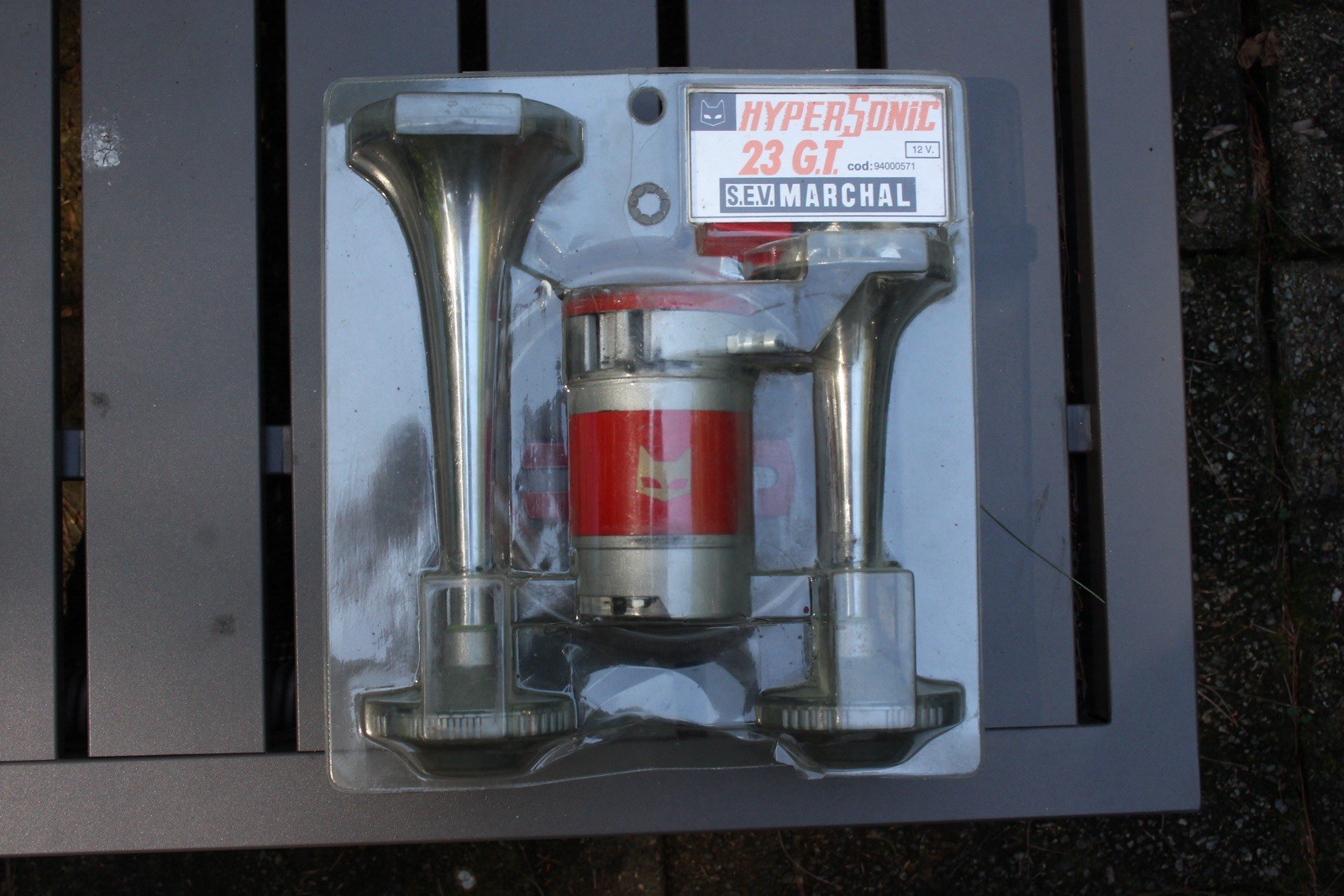 SEV Marchal HyperSonic 23GT Air Horn Set Brand New In Original Package LOOK/READ SEV Marchal HyperSonic 23GT Air Horn Set Brand New In Original Package LOOK/READ