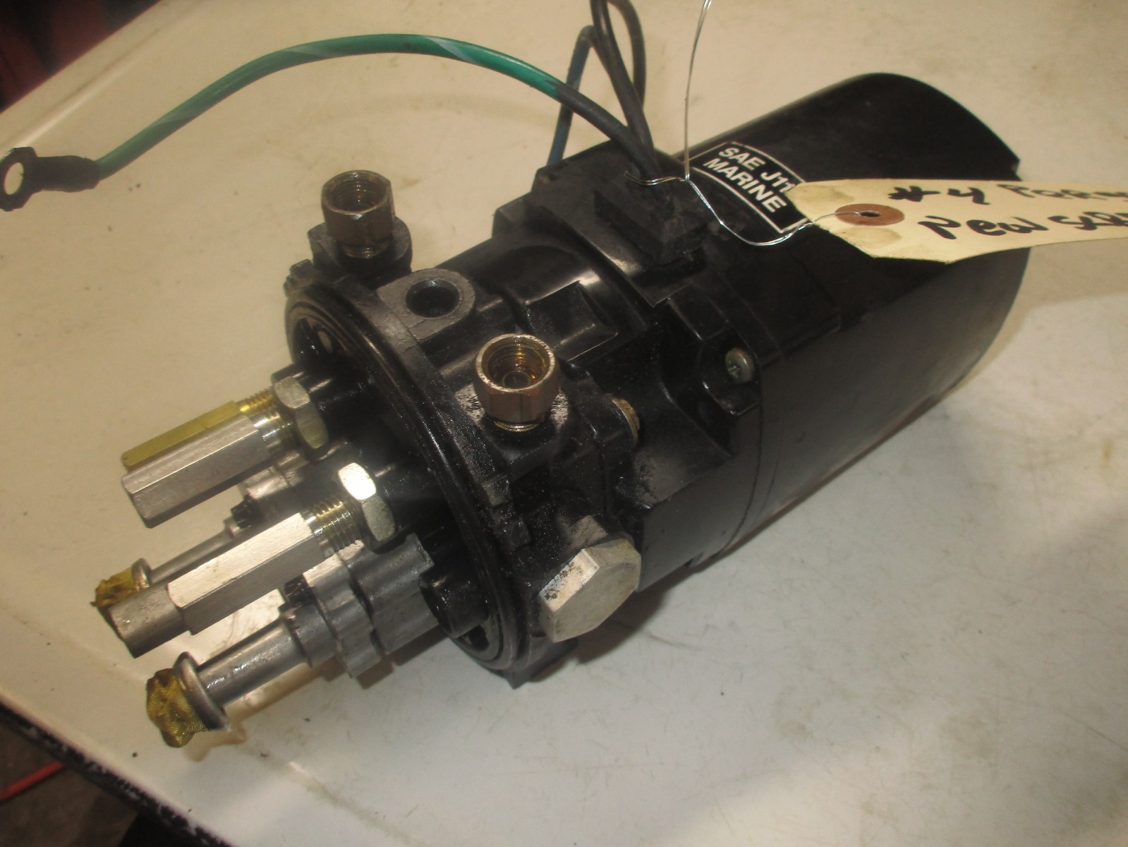 j1171 Mercruiser complete 12V marine hydraulic/trim pump  #4