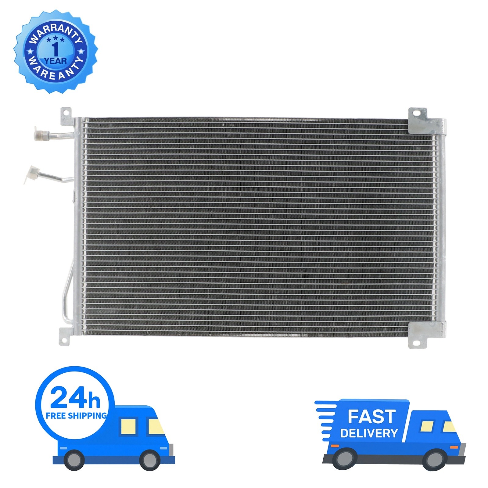 3612 A/C Condenser w/ Direct OE Style for 1975-1980 Select Chevrolet GMC Models 3612 A/C Condenser w/ Direct OE Style for 1975-1980 Select Chevrolet GMC Models