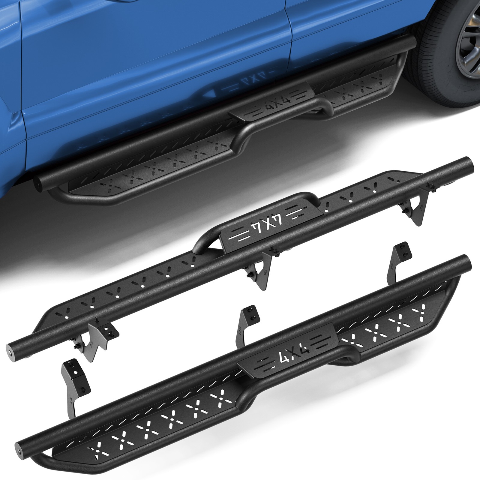 Textured Black Drop Side Step Running Boards Nerf Bar For Lexus GX470 2003-2009