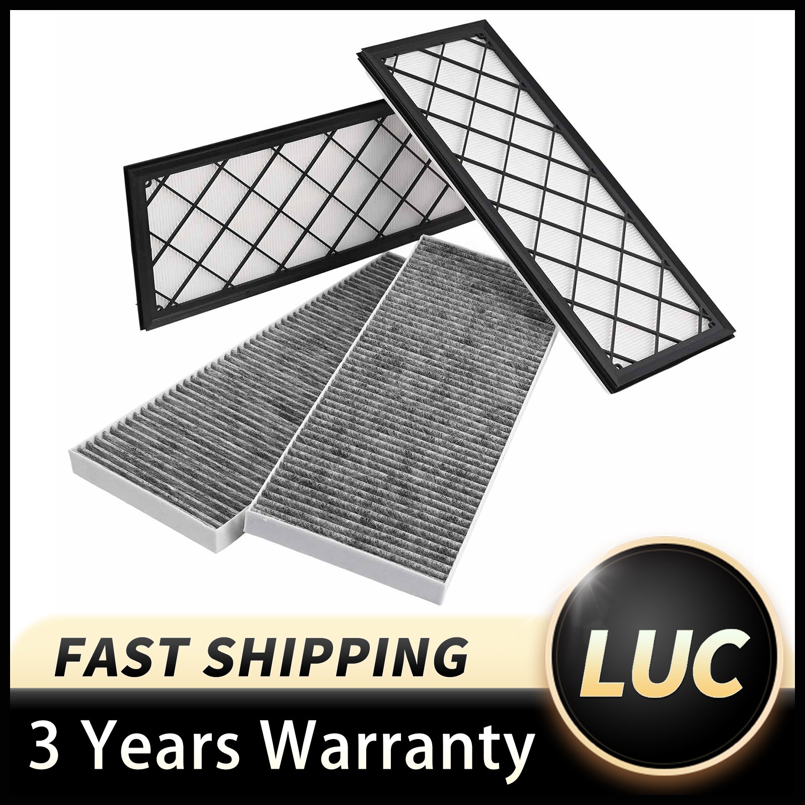 Activated Carbon Intake Air Filter For Tesla Model Y 2020 2021 2022 2023 2024 US