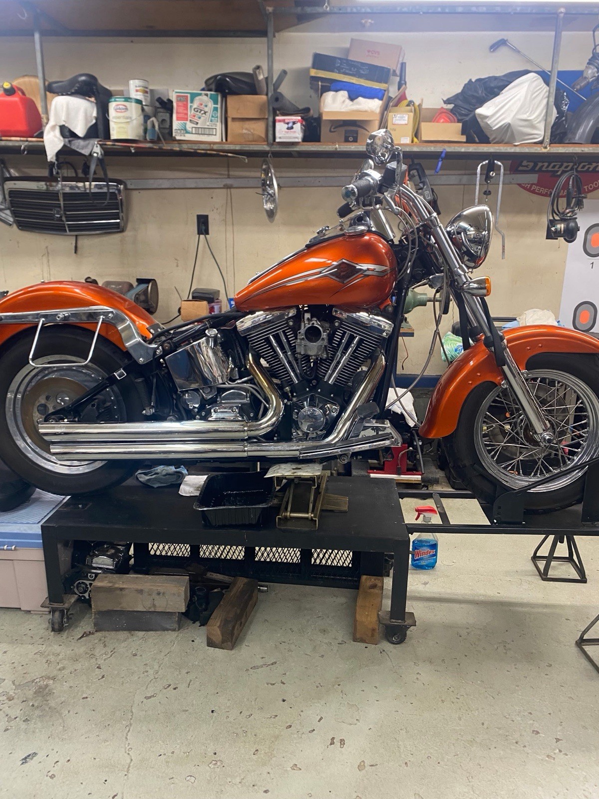 Vance Hines Long Shot Softail Exhaust Vance Hines Long Shot Softail Exhaust