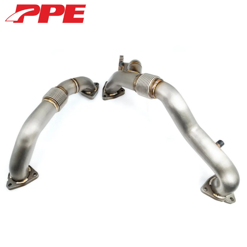 PPE OEM Replacement Up Pipes For 08-10 Ford F-250 F-350 F-450 6.4L Powerstroke