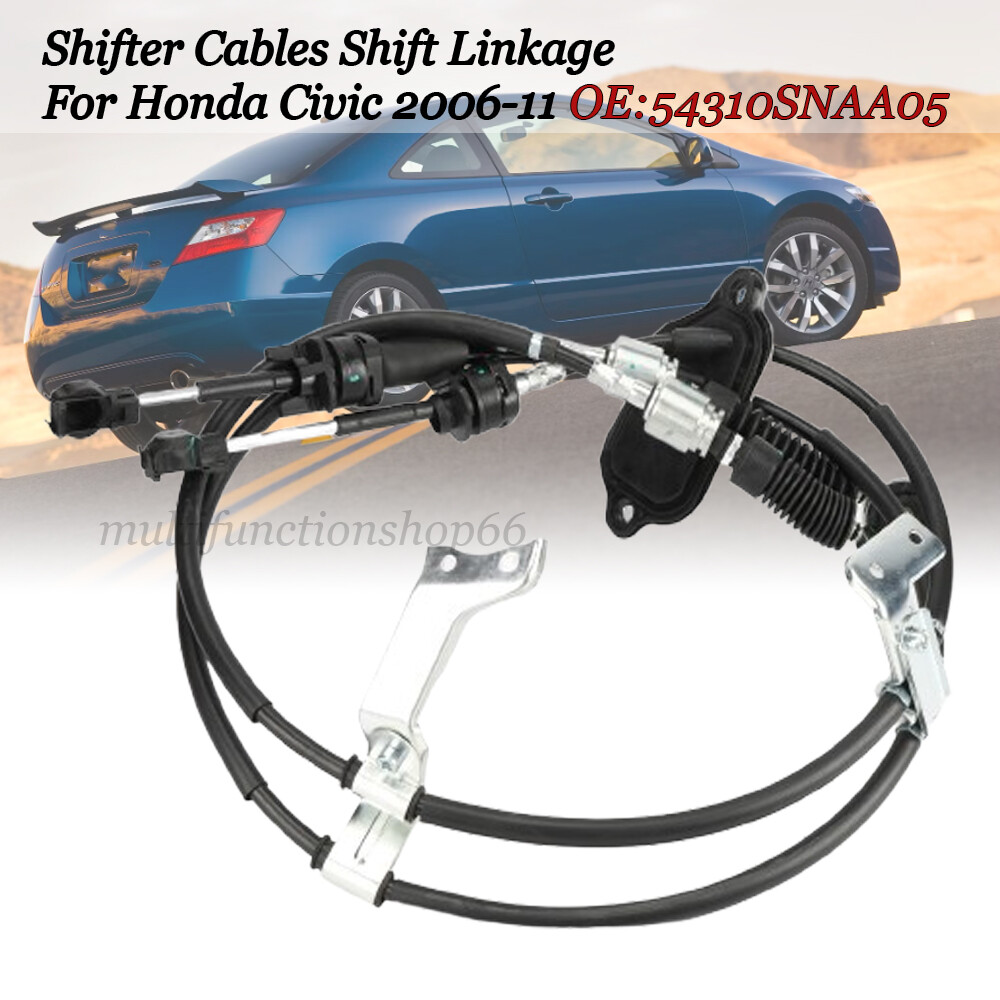 Shifter Cables Shift Linkage For Honda Civic 2006-11 Manual Trans 