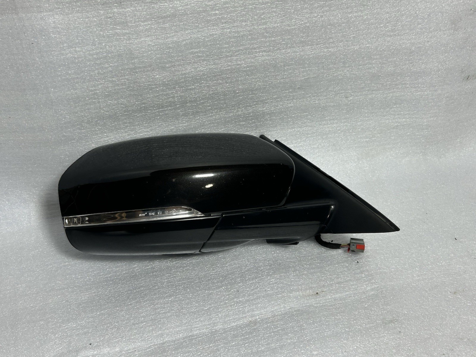 14-19 LR Range Rover Evoque L538 Right Side Rear View Mirror Assembly BLACK OEM
