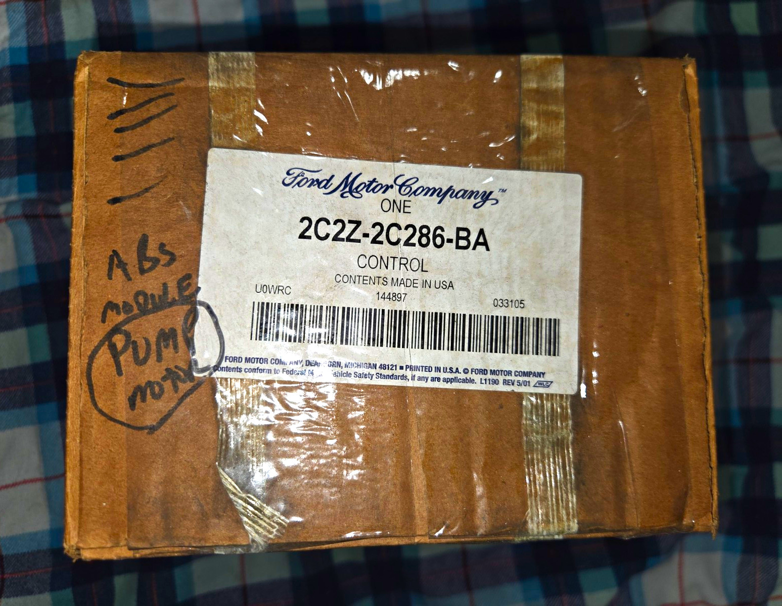 Ford ABS Hydraulic Control Assembly (ABS Modulator/Pump Valve