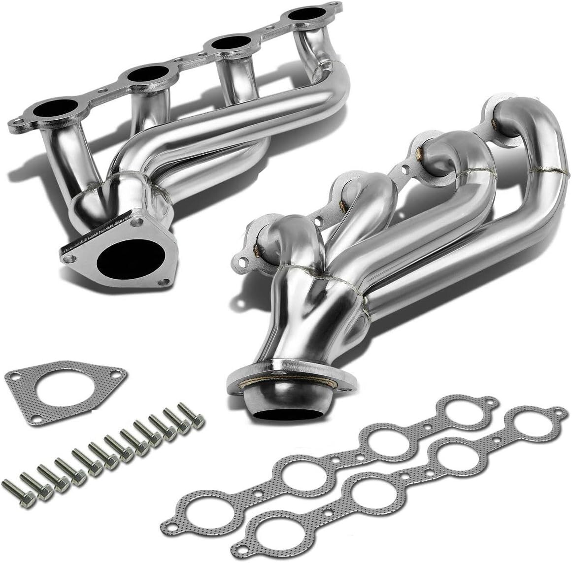 Exhaust Header Manifold For 02-16 Chevy Silverado 1500 2500HD 3500HD 4.8 5.3 6.0