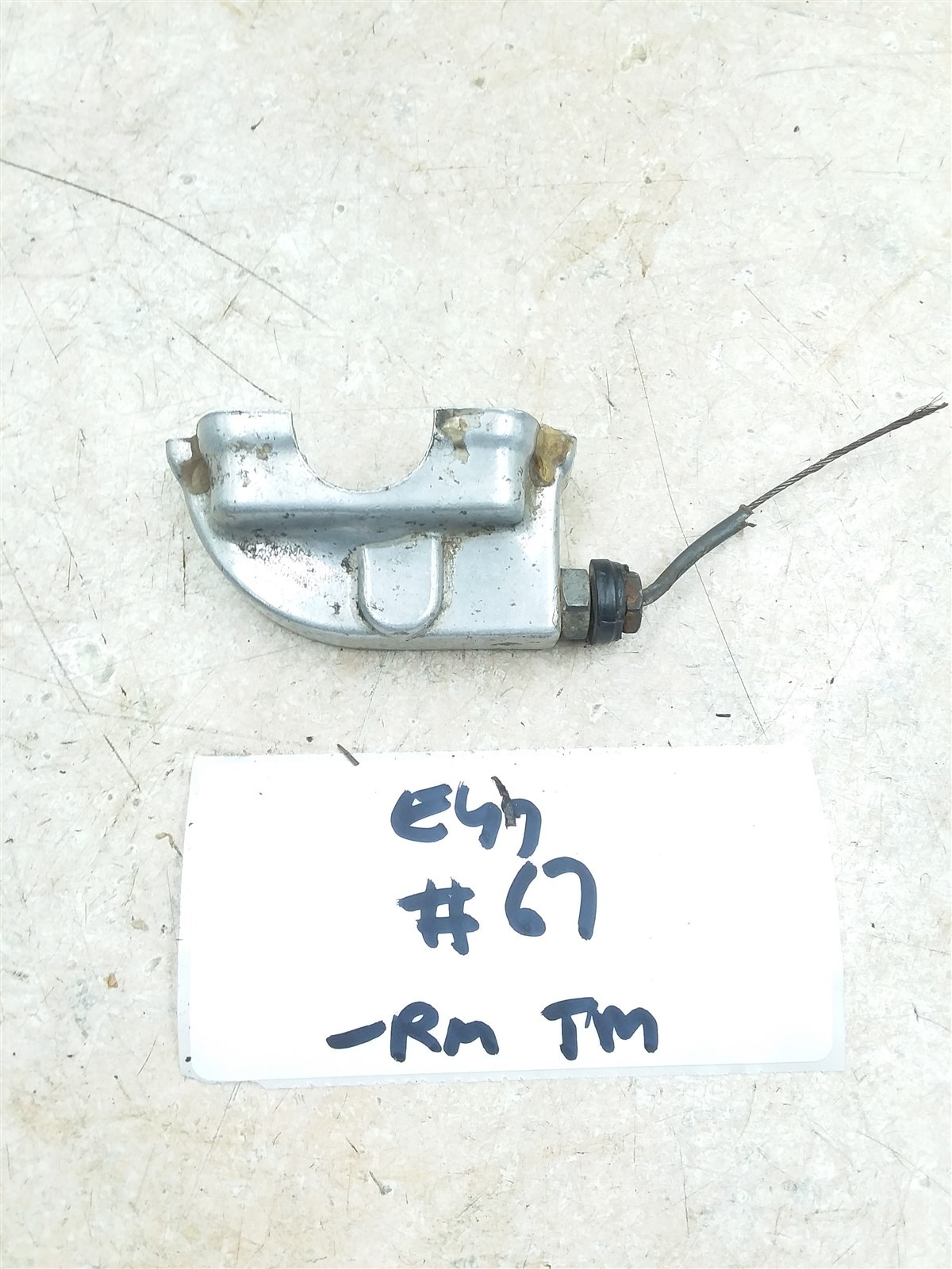 Suzuki TM400 TM250 TM125 RM125 RM370 RM250 Throttle Housing 1970s #67 ARP E47 Suzuki TM400 TM250 TM125 RM125 RM370 RM250 Throttle Housing 1970s #67 ARP E47