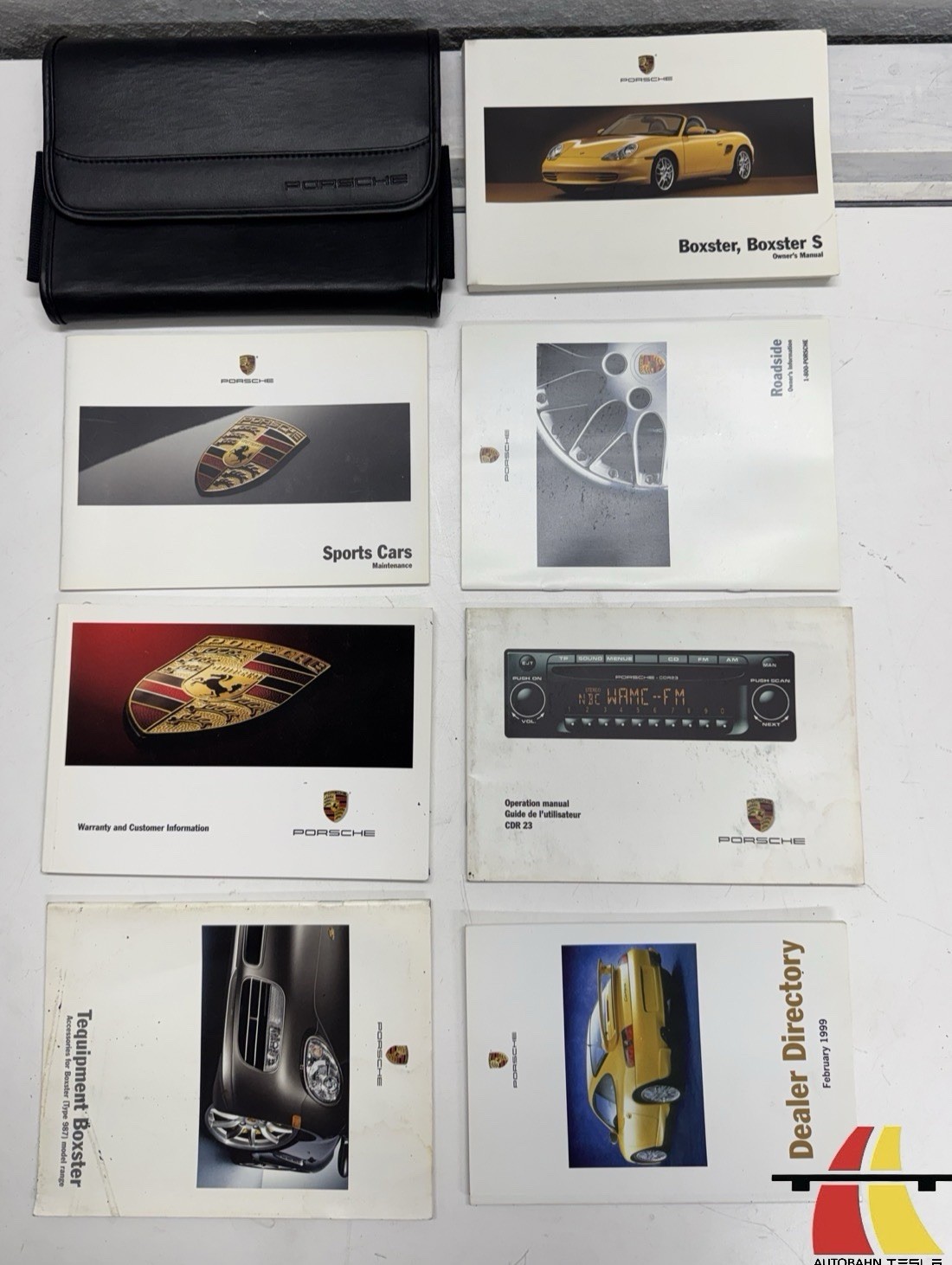 2002 - 2004 PORSCHE BOXSTER & S 986 OWNERS MANUAL