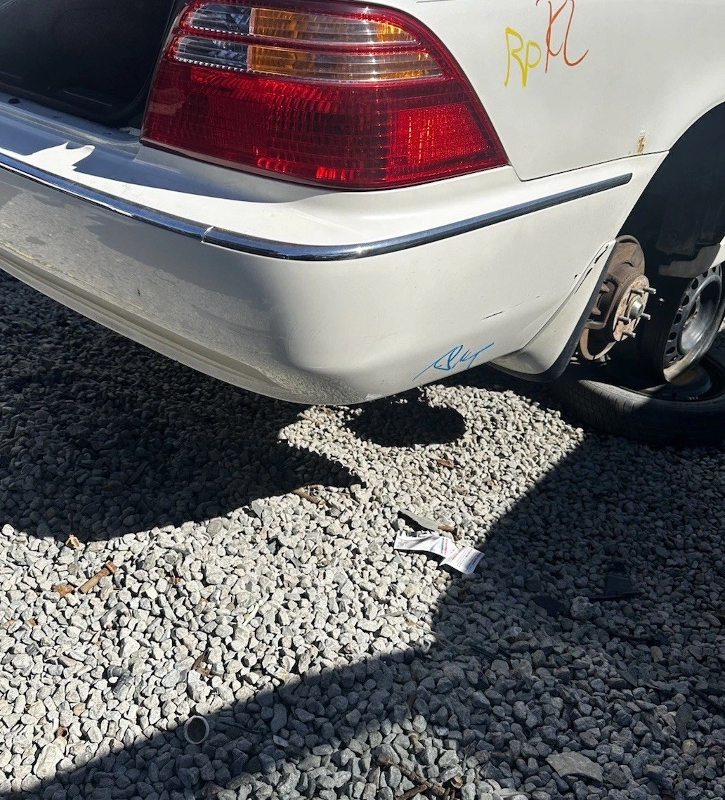 1999-2004 Acura RL OEM Passenger RH Side Rear Bumper Chrome Trim Molding 1999-2004 Acura RL OEM Passenger RH Side Rear Bumper Chrome Trim Molding