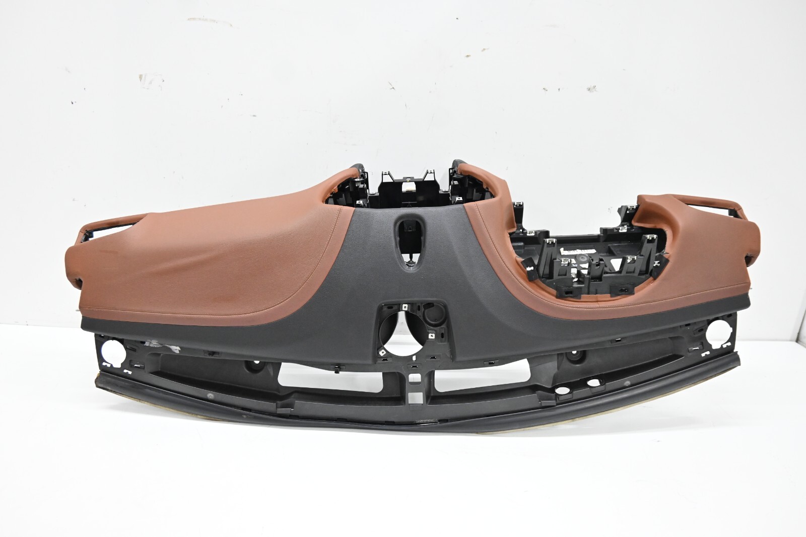 ⭐ 14-21 Maserati Ghibli Dash Dashboard Instrument Panel Cover Leather Brown Oem