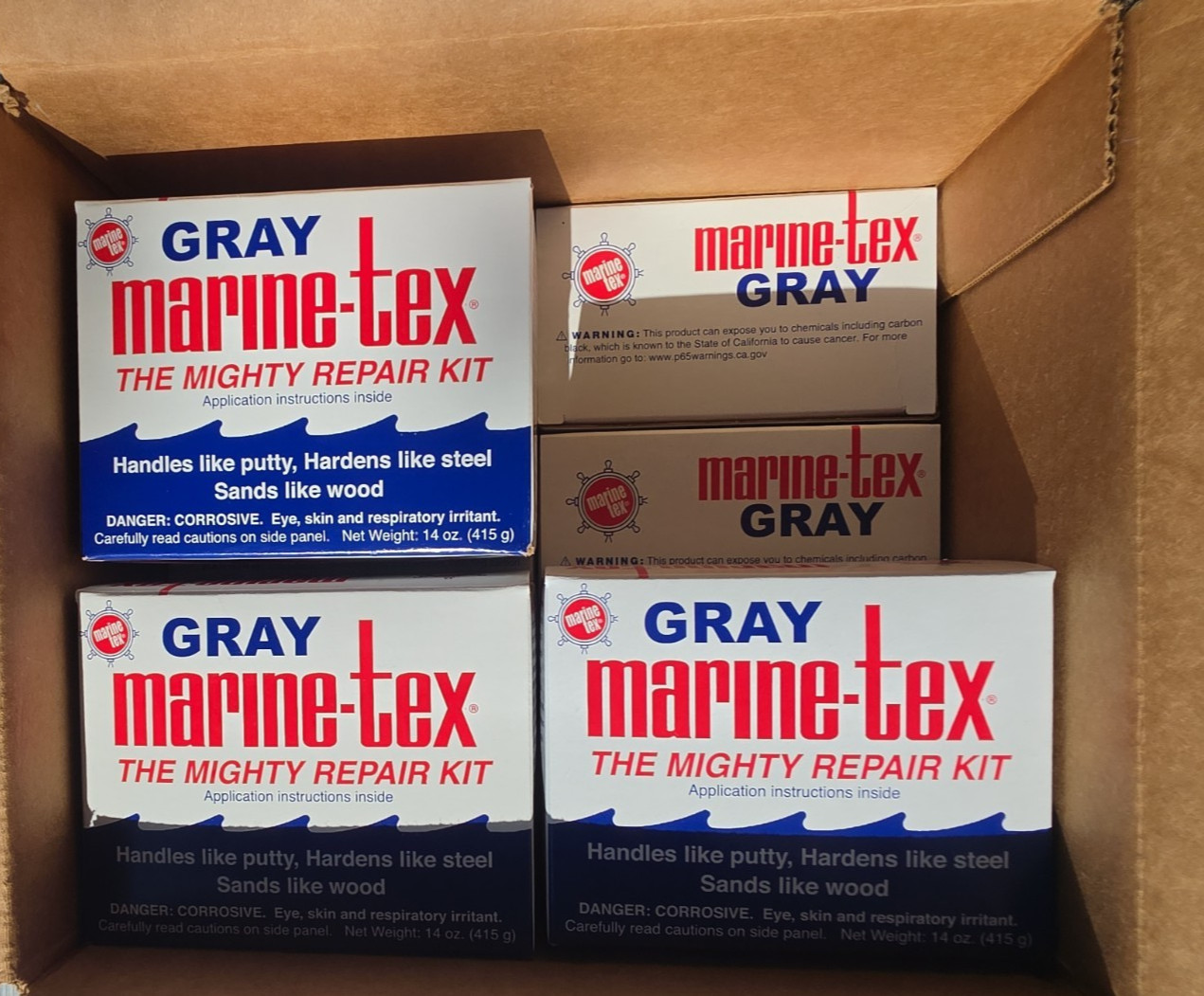 Gray Marine-tex Repair Kit Gray Marine-tex Repair Kit