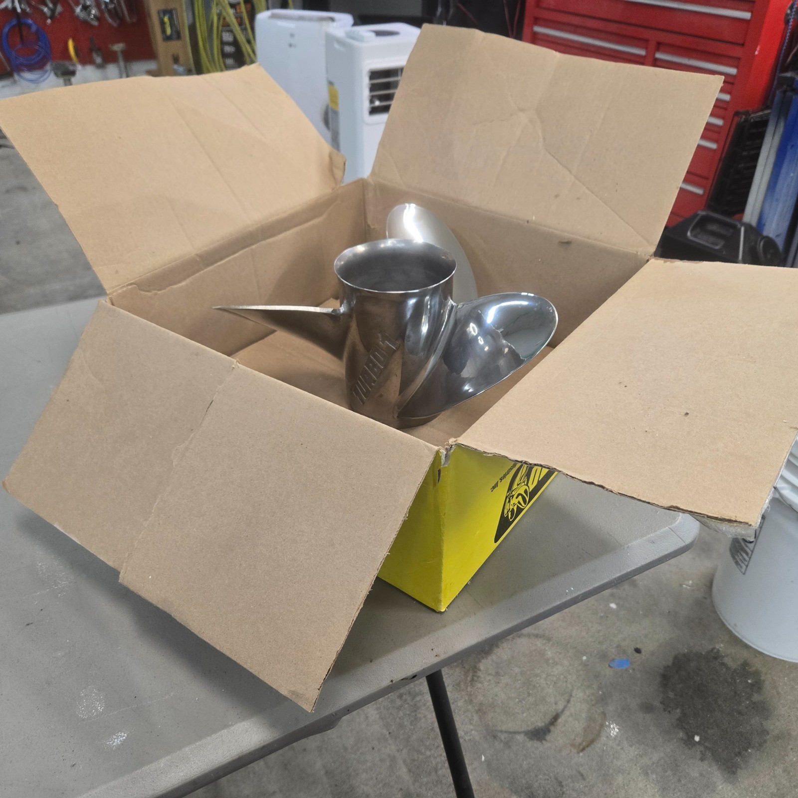 Turbo 1 propeller 25 pitch ss