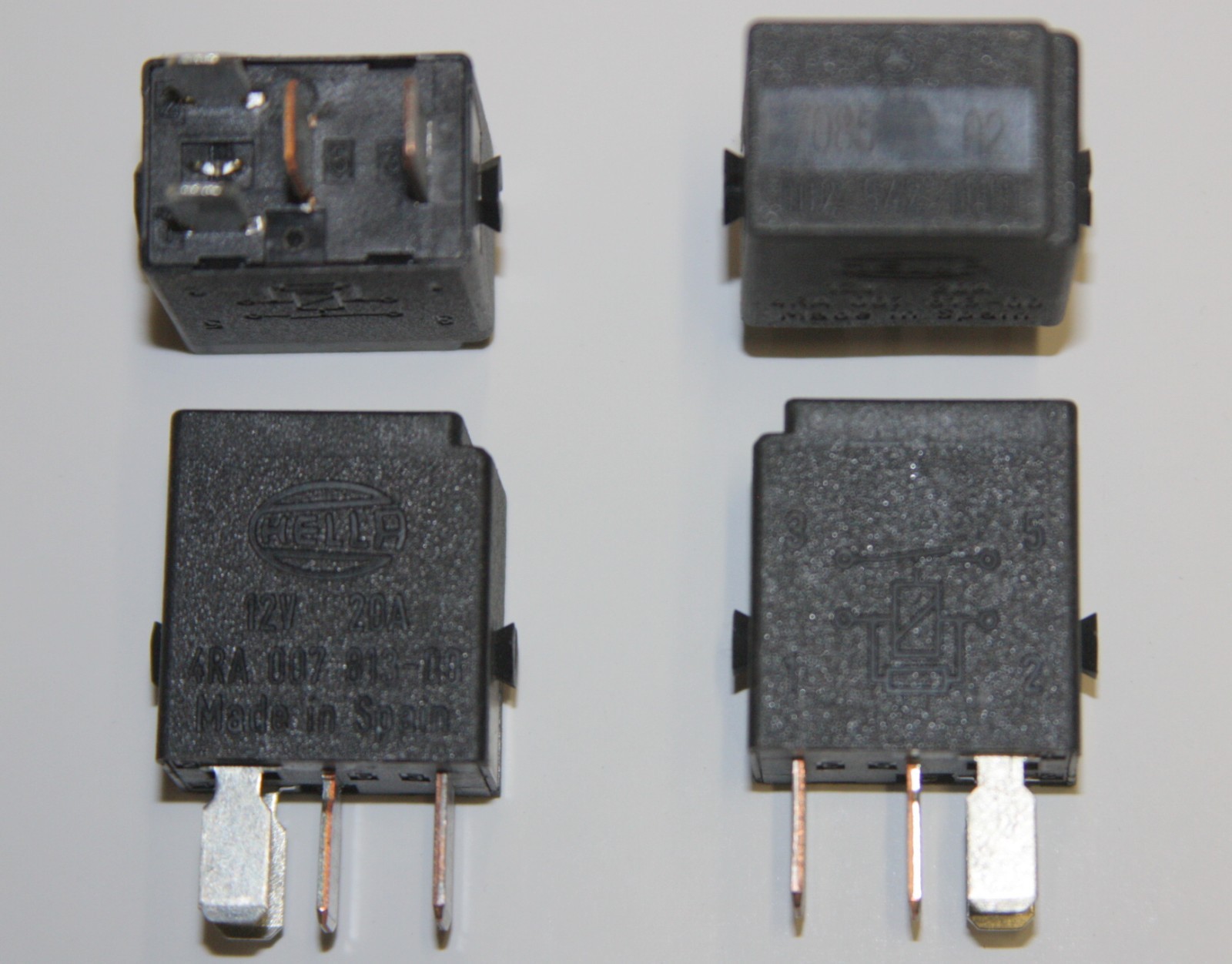 NEW -Mercedes Benz Relay 0025421119 Multi Purpose 4RA 007 813 00 - 2 pcs NEW -Mercedes Benz Relay 0025421119 Multi Purpose 4RA 007 813 00 - 2 pcs