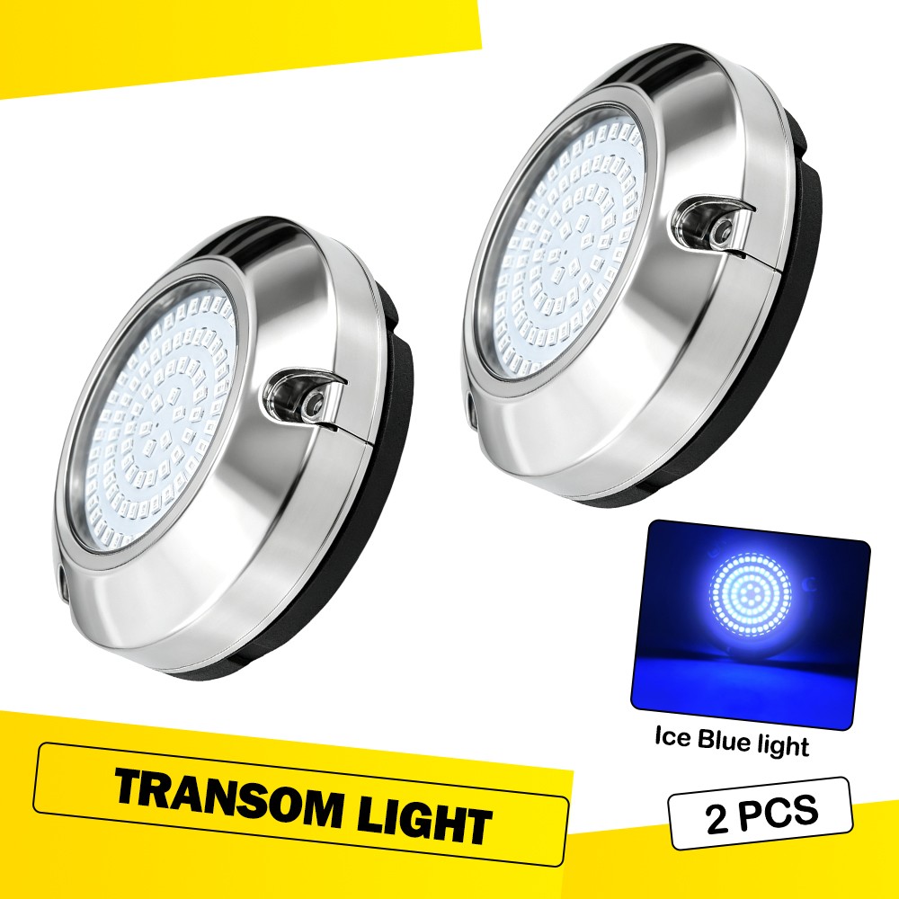90led Boat Marine Led Underwater Lights,Stainless Steel IP68 Waterproof Surface