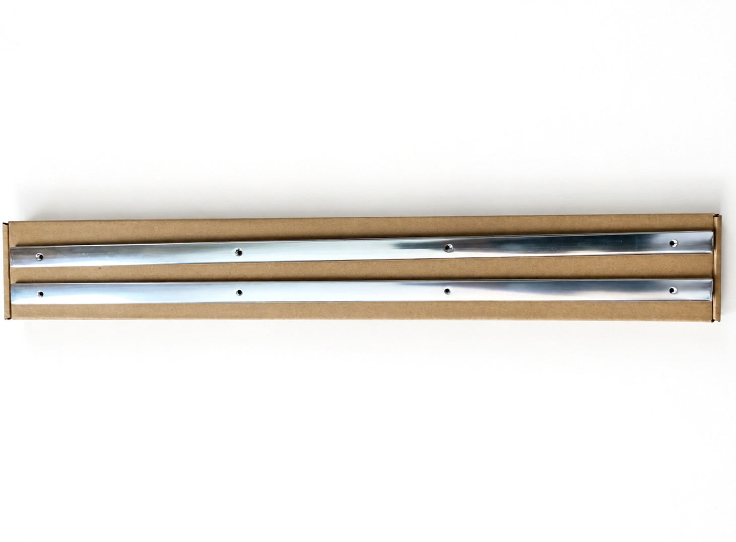 1978-1982 C3 Corvette Anodized Aluminum Door Sill Plate Pair 471287 LH RH