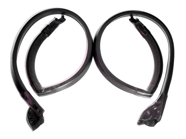 1973-1977 GM 'A' 'G' body 2 door hardtop new roof rail weatherstrip seals, pair