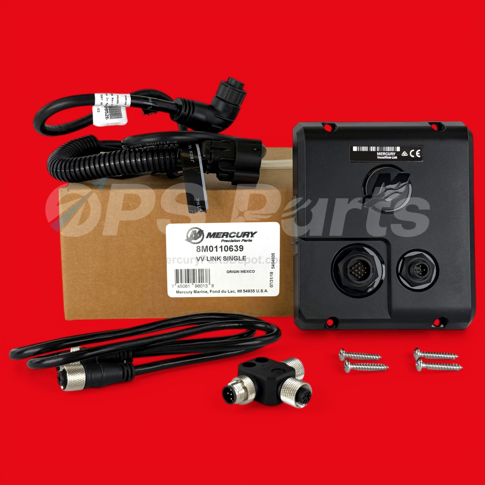 Mercury Vessel View Link - Single Engine Kit - Part # 8M0110639 - New OEM