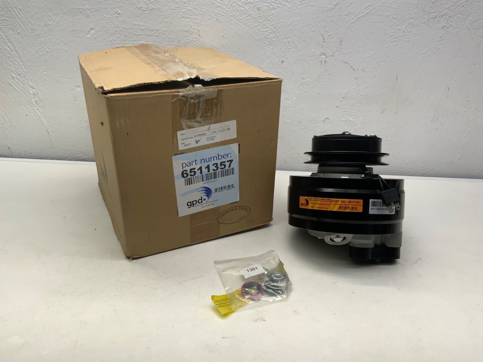 GPD A/C AC Compressor for Suburban S15 Pickup 190 Cutlass #6511357