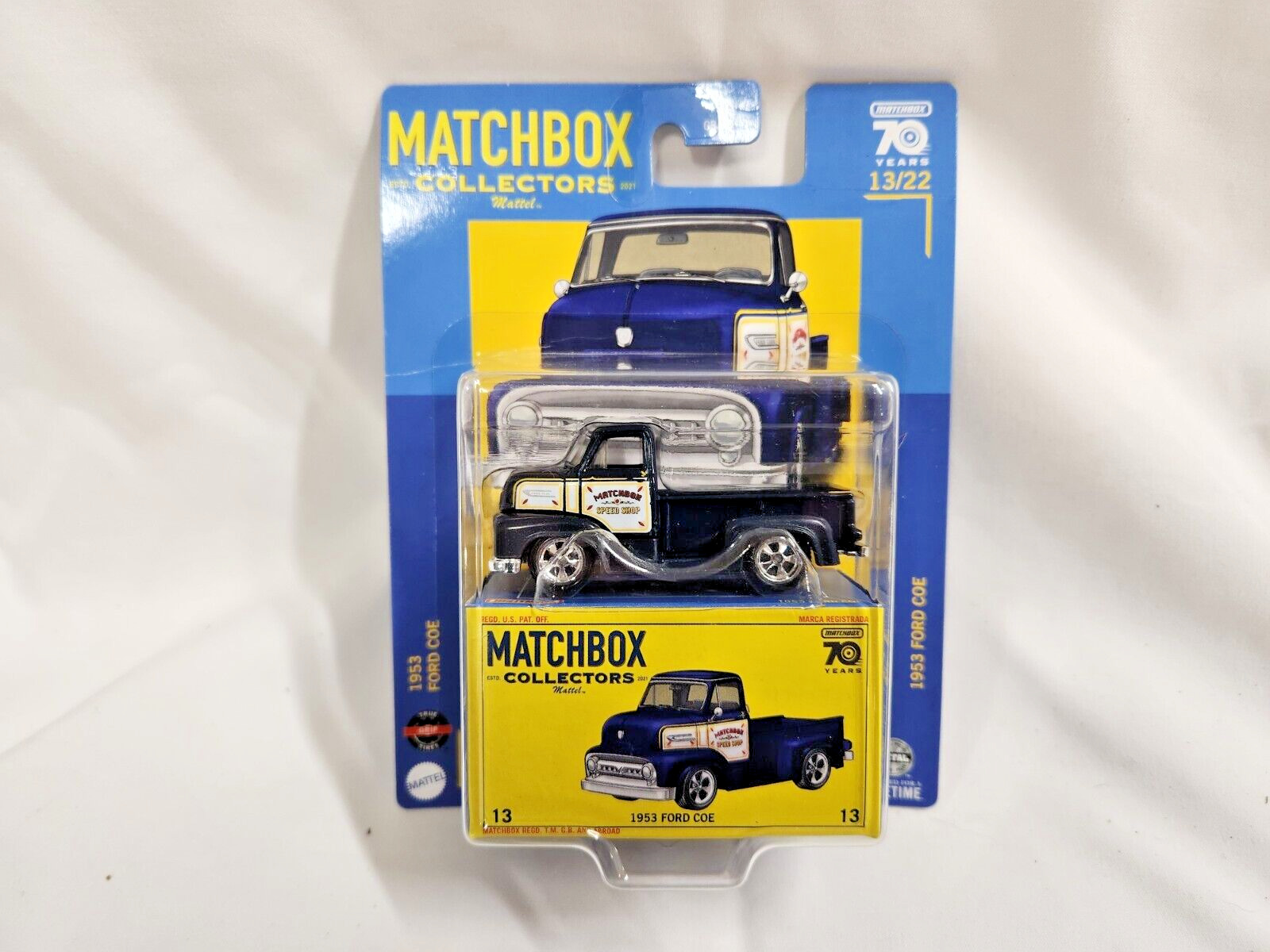 💎 2023 Matchbox Collectors #13 1953 Ford COE BLUE | MATCHBOX SPEED SHOP | FSC