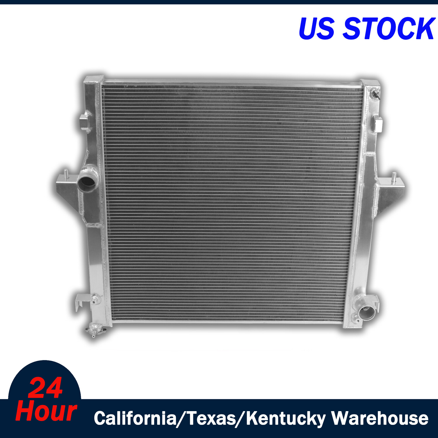 3Rows Aluminum Radiator Fit Dodge Ram 2500 3500 Diesel L6 V8 2004-2009 DPI-2711